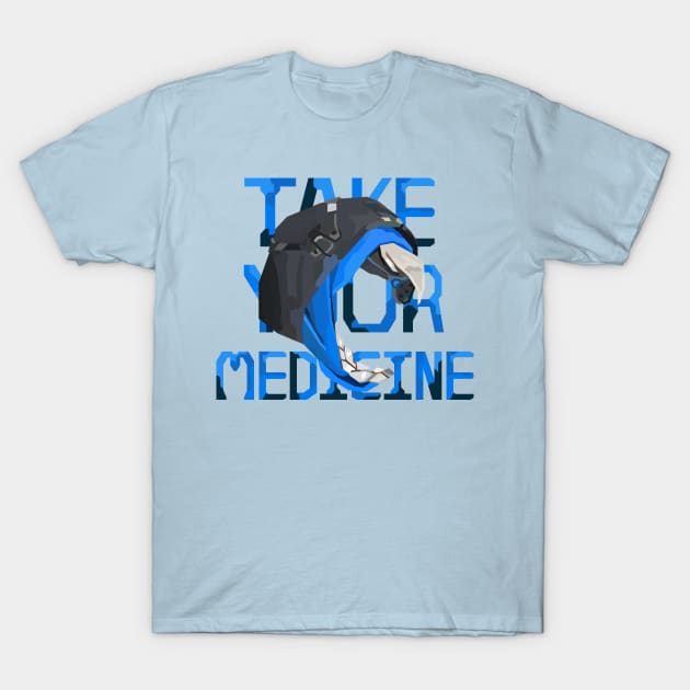 Take Your Medicine - Ana Overwatch T-Shirt by No_One